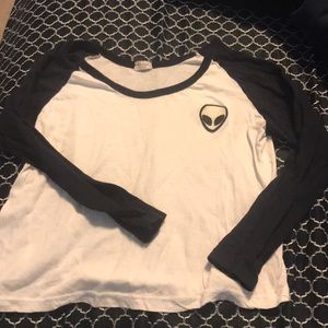 Brandy Melville baseball tee